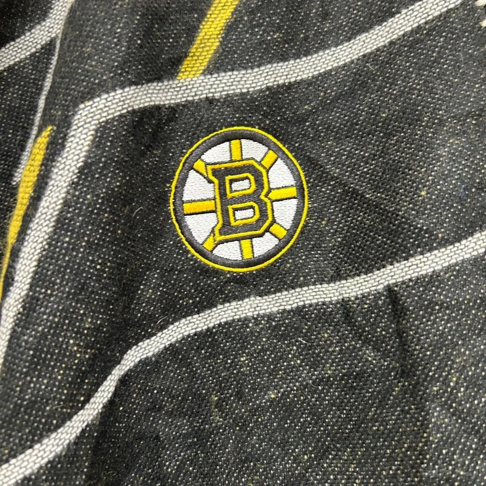 Boston Bruins NHL Little Earth Productions Poncho Cape Black Gold One Size